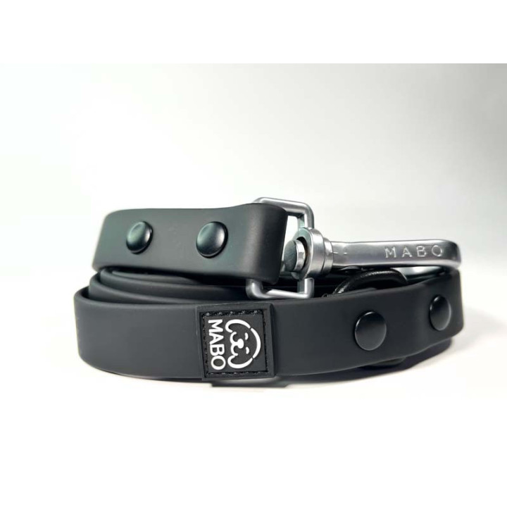 MOND Waterproof Blacky Povodec - Črni klasični povodec 5v1 | Paw Shop