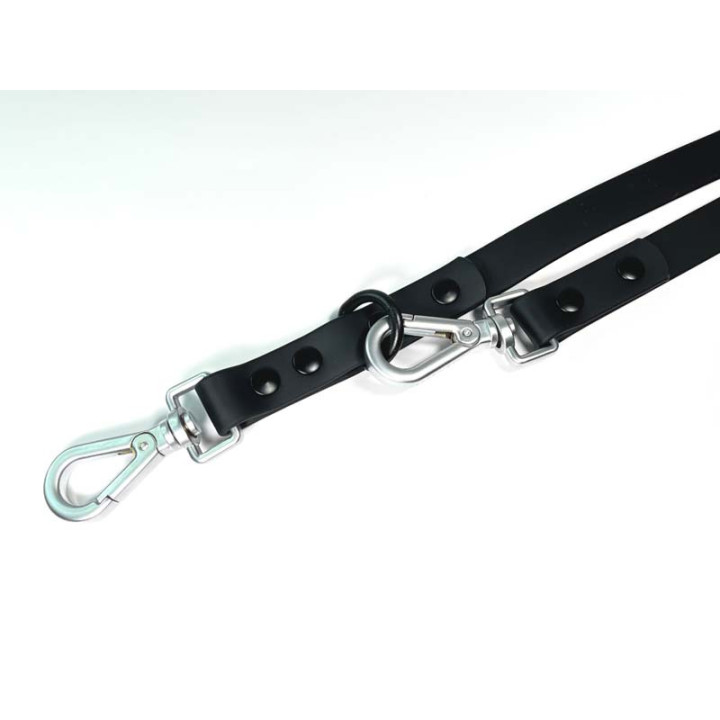 MOND Waterproof Blacky Povodec - Črni klasični povodec 5v1 | Paw Shop