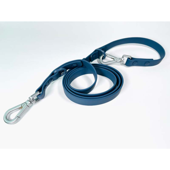 MOND Waterproof Navy Povodec - Mornarski klasični povodec 5v1 | Paw Shop